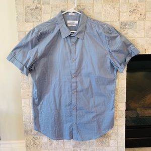 Calvin Klein Men’s short sleeve button down